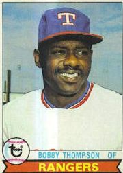 1979 Topps Baseball Cards      336     Bobby Thompson RC